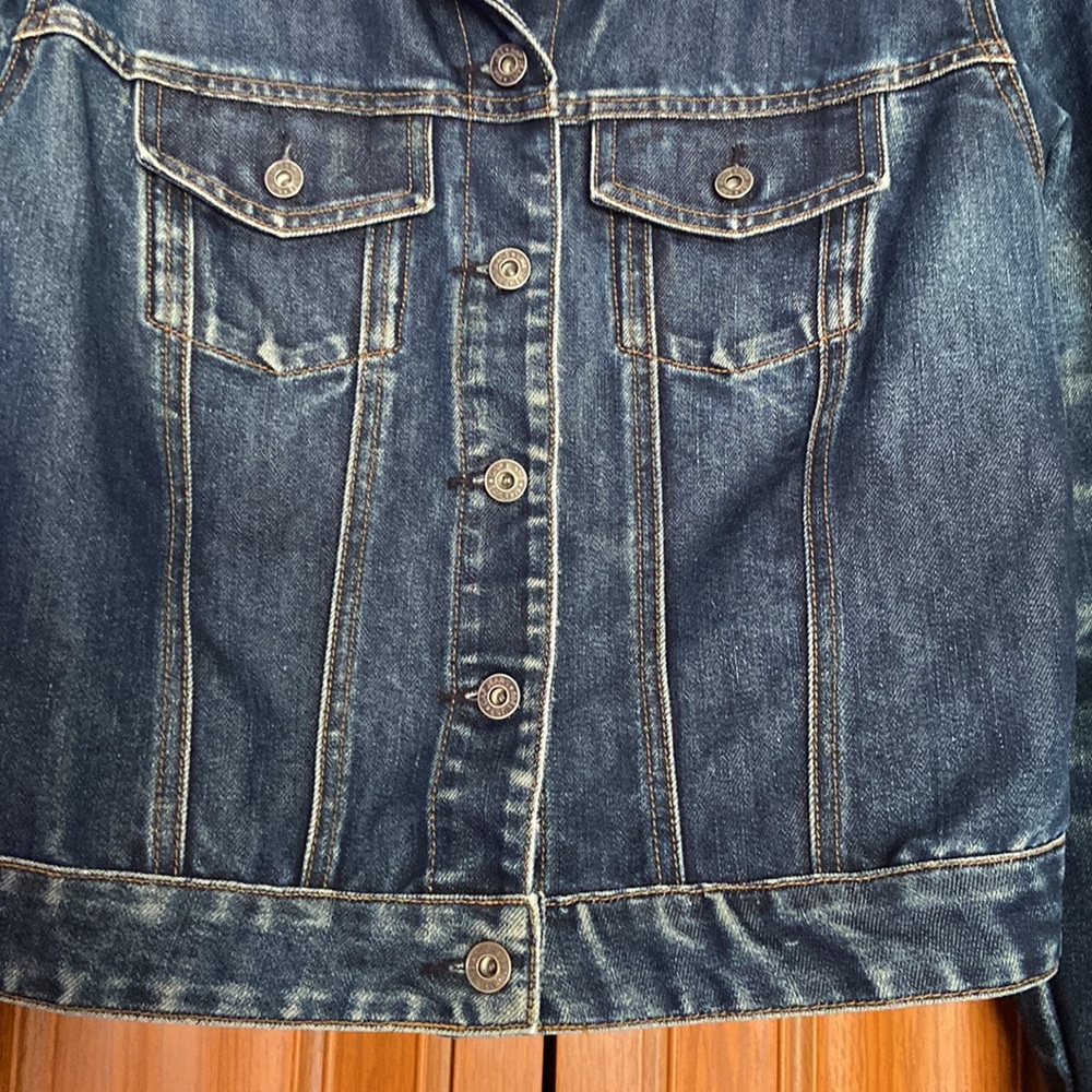 GAP Blue Denim Jacket Size M - Picture 6 of 11